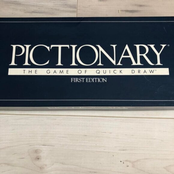 Vintage Pictionary Game 80's - Picture 4 of 6